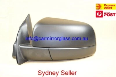 DOOR MIRROR FOR Ford Ranger PX 06/2015-04/2022, , Left Passenger SIDE , BLACK - Image 1 of 3