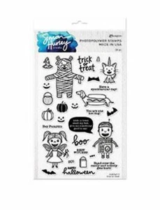 Simon Hurley create. Photopolymer Stamp Trick or Treat - HUR74717 Ranger - Picture 1 of 1