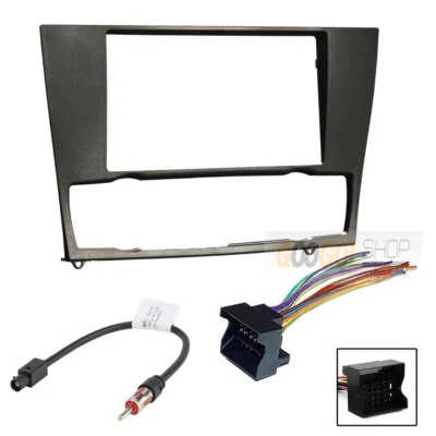 Double DIN Car Radio Wire Harness Stereo install Kit for 2006-2013 BMW 3 series - Image 1 of 4