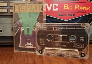 Used Queensryche The Warning Vintage 80s Cassette Tape Rock Metal - Picture 1 of 3