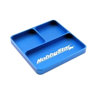 Hobbystar Aluminium Aluminium Teile Tablett, BLAU, RC Werkzeugbank Halter Organizer - Bild 1 von 1