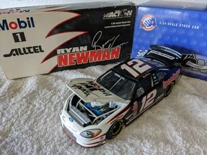 Ryan Newman #12 2002 Ford Autograph Sony Mobile 1 Alltel 1/24 Diecast Action - Picture 1 of 12