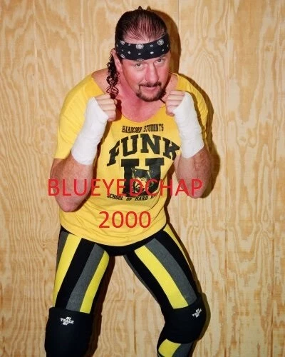 FOTO DE LUCHA LIBRE TERRY FUNK WRESTLER 8 X 10 NUEVA Foto 1 de 1