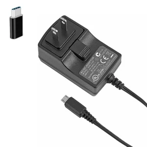 6ft Long Cable Home Wall Charger with USB-C Adapter Power for Cell Phones - Picture 1 of 7