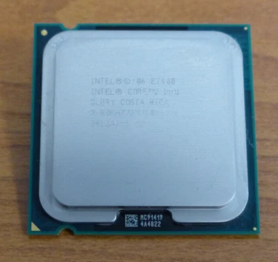 Intel Core 2 Duo E7400 SLB9Y 2.8 GHz Dual-Core Processor CPU - Bild 1 von 2