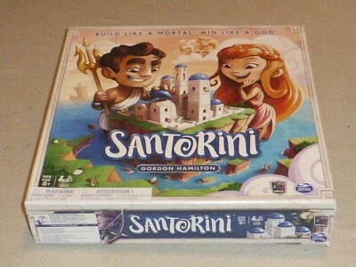 SANTORINI GORDON HAMILTON BOARD GAME SPIN MASTER ROXLEY 2016 GREEK GODS STRATEGY - Image 1 of 4