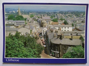 Clitheroe Lancashire Picture Postcard - Picture 1 of 2