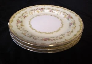 Noritake Naomi 6.5” Bread Plates Occupied Japan Set of 3 Mint Condition, vintage - Picture 1 of 4