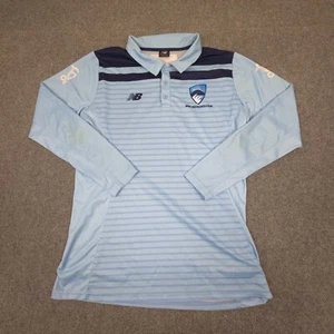 NSW Metro Cricket Jersey Womens XLARGE Blue New Balance Player Issue GPS Size XL - Picture 1 of 11