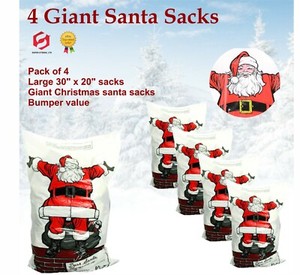 extra large santa ensacarks