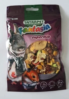 MANI-KO Hamster Food Supplements TROPICAL MIX 80g Rabbit Rodents Guinea Pig Chinchilla