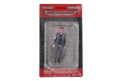 Hombre Negro Gris Caballeros Club Showcasts American Diorama 18804 1:18 3,75" Foto 1 de 3