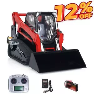 1/14 I6S Radio Hydraulic Tracked RC Loader SM770 Kompaktlader RTR Trucks Motor ESC - Bild 1 von 24