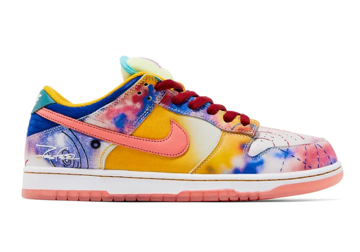Nike Futura Laboratories x Dunk SB Low Sunblush for Sale