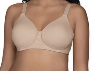 NWT 36C Vanity Fair 76207 Women's Nearly Full Figure black white neutral - Picture 1 of 7