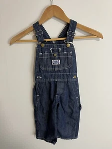 Vintage Union Made Big Smith Bib Overalls Denim Sanforized Jean Pants Baby  - Picture 1 of 9