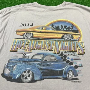 2014 Hot August Nights Car Show T-Shirt grau Größe XLarge - Bild 1 von 13