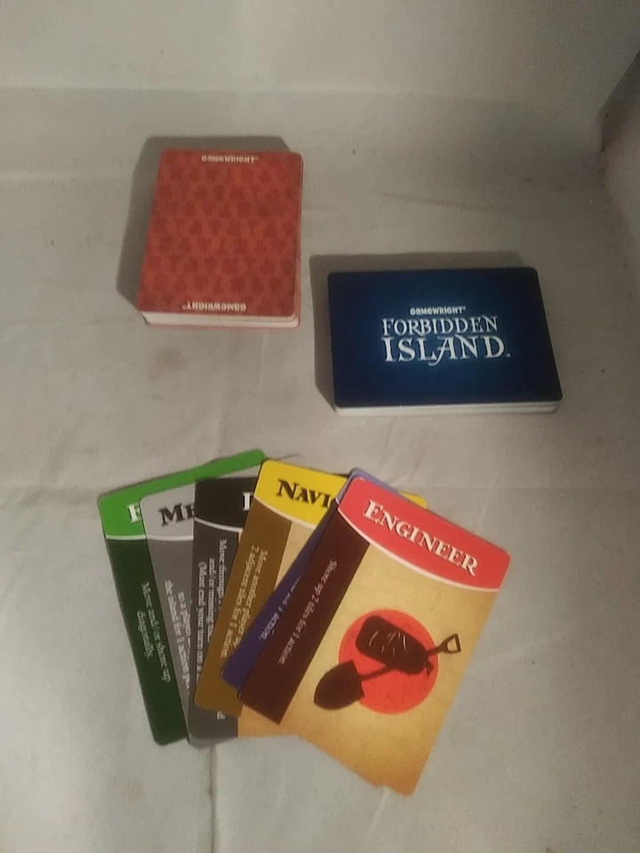 58 сменных игровых карт Forbidden Island - Изображение 1 из 1