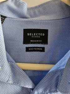 Selected Home Shirt in blue -size M. - Picture 1 of 3