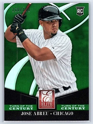2014 Donruss JOSE ABREU RC ELITE TURN OF THE CENTURY #78 WHITE SOX /199 - Image 1 of 2