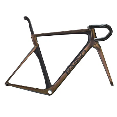 Basso Diamante SV Carbon Road Bike Frameset 53cm Medium Disc Brake Emerald Green - Image 1 of 4