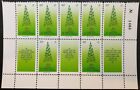JNF Jewish National Fund 2x stamp rows 1991 Young Olim Forest green, #1887, MNH