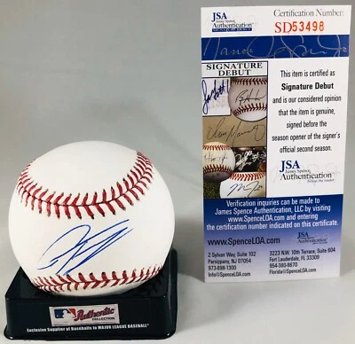 Gleyber Torres Signed Rawlings ROMLB Baseball Detroit Tigers Yankees + JSA COA - Image 1 of 4