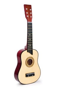 Guitarra Natural Guitarra Para Niños Nuevo Juguete de Madera Ideal para Aprender a Tocar - Imagen 1 de 1