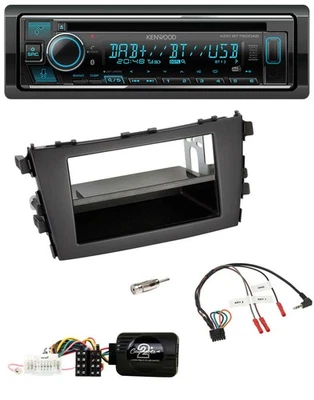 Kenwood Lenkrad Bluetooth DAB USB CD Autoradio für Suzuki Celerio LF ab 2014 - Bild 1 von 4