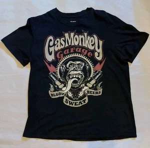 Gas Monkey Garage Dallas TX Blood Sweat Beers Size M Good Condition - Picture 1 of 7