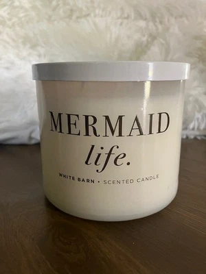 Bath & Body Works/White Barn - MERMAID LIFE - AGUAS TURQUESAS 3-Vela-NUEVA Foto 1 de 4