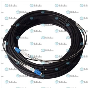 Cable de conexión de fibra de campo para exteriores LC a LC LC-LC SM 9/125 dúplex 300M - Imagen 1 de 1