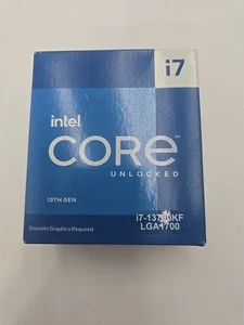 Intel Core i7-13700KF Processor (5.4 GHz, 16 Cores, LGA 1700) Factory Sealed - Afbeelding 1 van 4