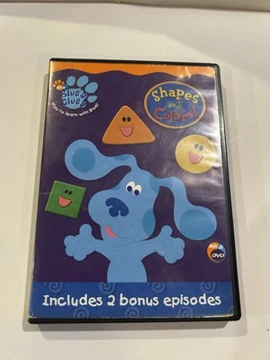 Blues Clues - Shapes and Colors (DVD, 2003, Checkpoint Security Tag) Foto 1 de 3
