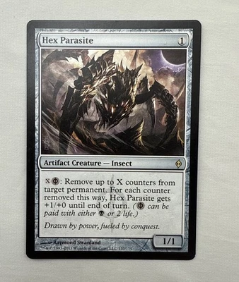 Hex Parasite x1 MTG New Phyrexia 1x Magic Very Good Light Play VG LP - Image 1 of 2