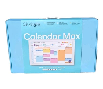 Skylight Calendar Max 27" Smart Calendar (WHITE) - NEW - Image 1 of 4