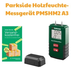 PARKSIDE® Holzfeuchtemessgerät PMSHM 2 A3 Feuchtigkeitsmessgerät Wand Holz - Bild 1 von 2