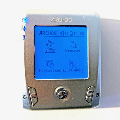 Archos Gmini XS 202 MP3-Player Model XS 18D. USB Festplatte 20 GB - Silber - Bild 1 von 4