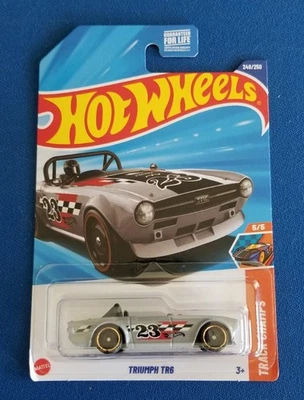 2025 Hot Wheels Triumph TR6 HW Track Champs #249/250 Gray Treasure hunt 5/5 - Image 1 of 4