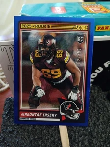 Puntuación 2025 - Rookies Aireontae Ersery #77 azul/399 (RC) - Imagen 1 de 2