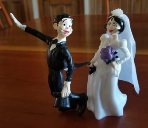 Wilton 1972 Reluctant Groom CAKE TOPPER - Bild 1 von 5