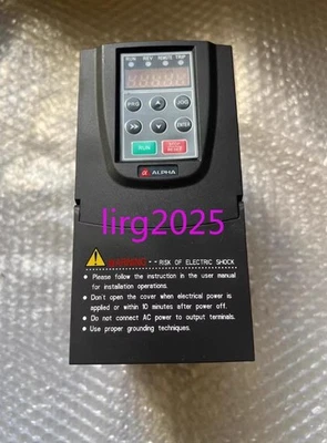 1pc used Alpha frequency converter A1-31R5GB 1.5KW - Image 1 of 3