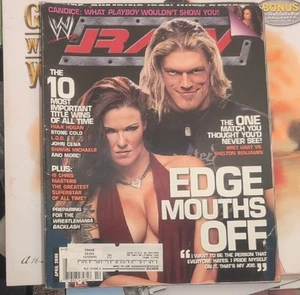 WWE Raw Magazine April 2006 Wrestling Edge Lita No Poster Candice Michelle - Bild 1 von 10