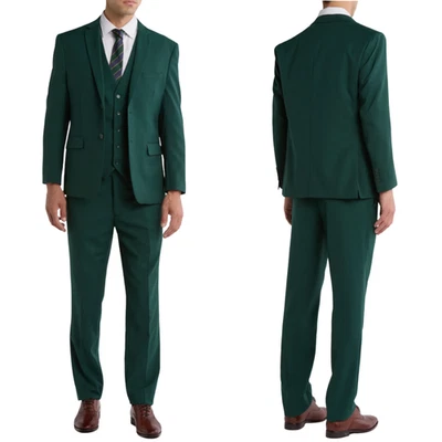 Braveman Slim Fit Sport Coat Blazer Dinner Jacket Men's 46R Green Formal NWT - Image 1 of 4