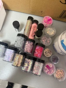 acrylic nail/gel polishes joblot. Great for starter’s - Picture 1 of 11