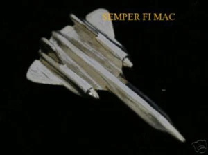 SR-71 BLACKBIRD SKUNK WORKS GOLD LAPEL HAT PIN UP MADE IN US AIR FORCE NASA WOW - Picture 1 of 11