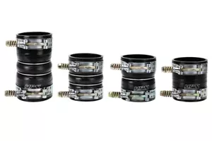 HPS Black Ultra High Temp Reinforced Silicone Intercooler Hose Kit 57-1571-BLK - Picture 1 of 3