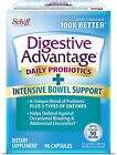 Intensive Bowel Support Probiotic Supplement - Digestive Advantage 96 Capsules