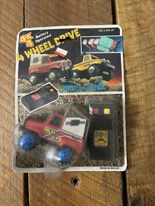 Vintage 1984 Rough Riders 4x4 Toyota Hilux Pickup Truck Stomper Remote Control - Picture 1 of 5