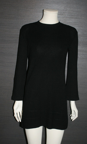 Alexander McQUEEN abito DRESS maglia NERO BLACK taglia M (38) COME NUOVO